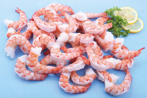 HLSO steamed shrimp